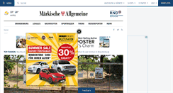 Desktop Screenshot of maz-online.de